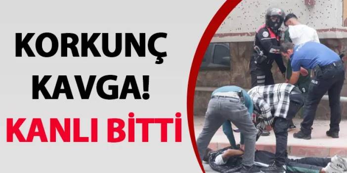 Erzurum’da korkunç kavga! Kanlı bitti