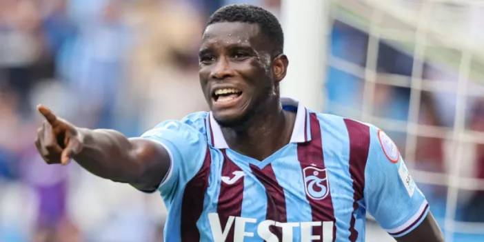 Trabzonspor'da flaş Onuachu açıklaması! "Devam etmek istiyor"