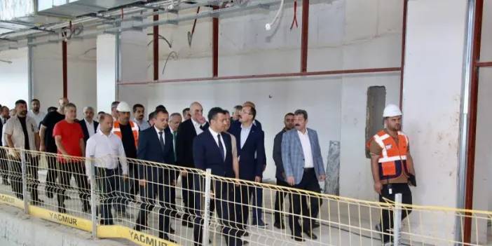 Samsun’da tramvay hattında çalışmalar sürüyor