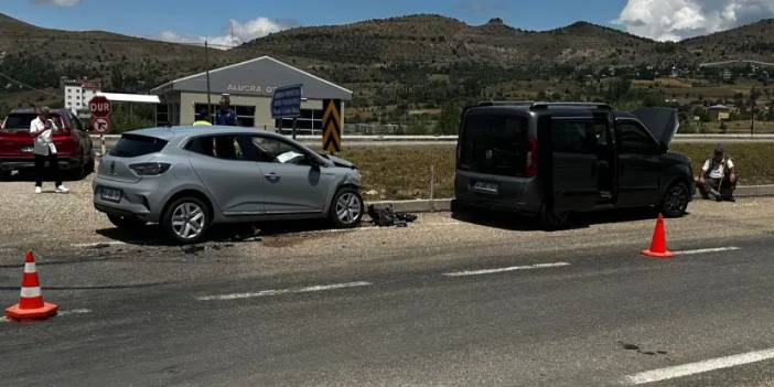 Giresun’da araçlar çarpıştı! 2 yaralı