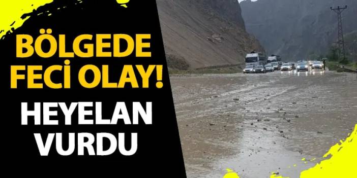 Artvin’de feci olay! Heyelan vurdu