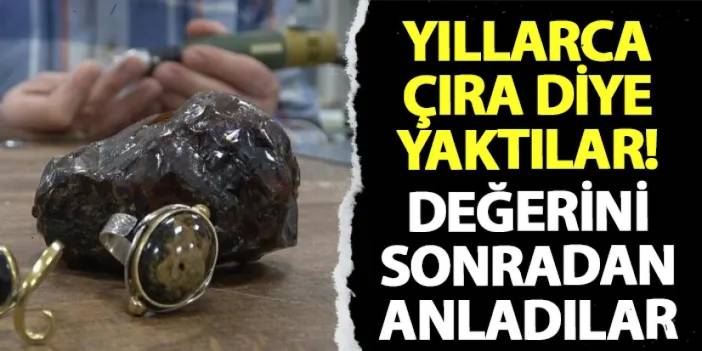 Bayburt'ta yıllarca çıra diye yaktılar! Değerini sonra anladılar: Ülke ekonomisine katkı sağlıyor