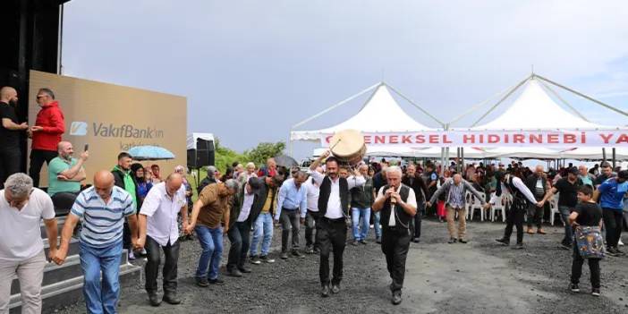 Akçaabat'ta Geleneksel Hıdırnebi yayla şenliği!