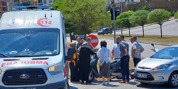 Samsun’da kaza! 1 yaralı