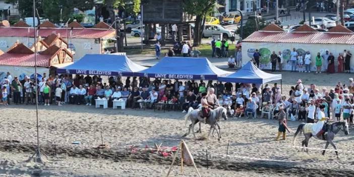 Ordu’da atlı gösteriler heyecanı yaşandı!