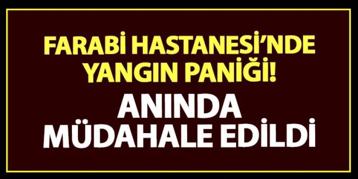 KTÜ Farabi Hastanesi'nde yangın paniği! Açıklama geldi: "Teknik bir arıza nedeniyle..."