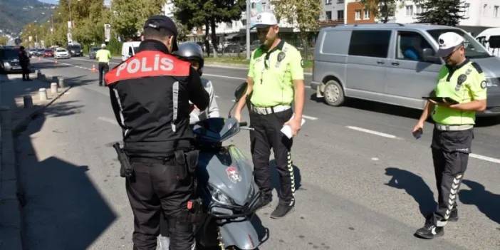 Ordu’da araçlar denetlendi!