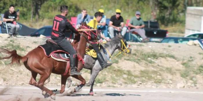 Bayburt’ta korku dolu anlar! Atlar çarpıştı