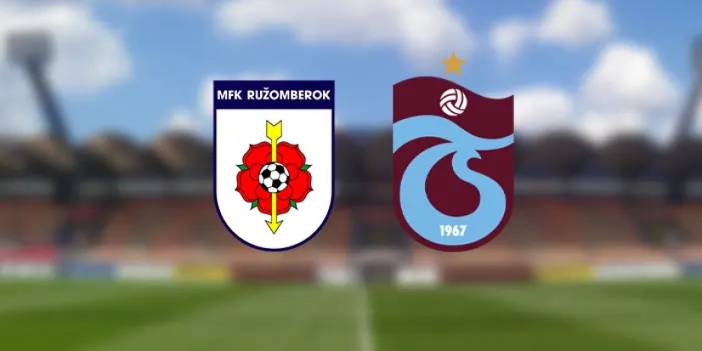 Trabzonspor'un Ruzomberok maçı 11'i belli oldu