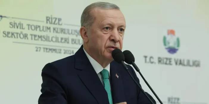 Cumhurbaşkanı Erdoğan Rize'de konuştu! "Bekliyoruz, bakalım gelebilecek mi"