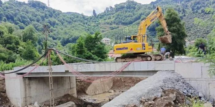 Giresun Boztekke Köprüsü’nde sona gelindi