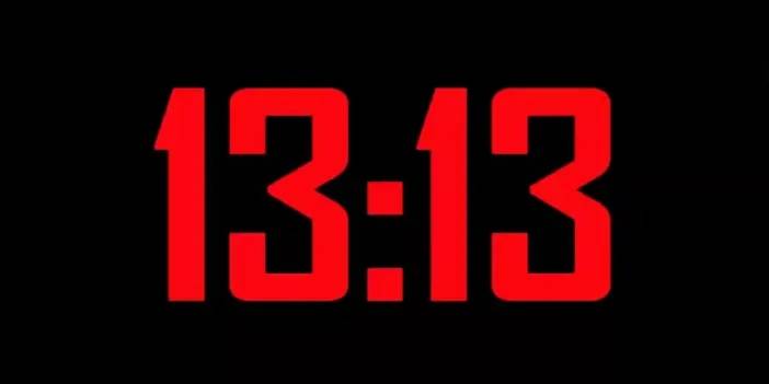 13.13 saat anlamı! 1313 anlamı, 13.13 saat anlamı 2024