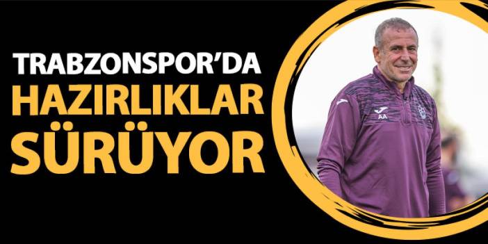 Trabzonspor'da Ruzomberok maçı hazırlıkları sürüyor