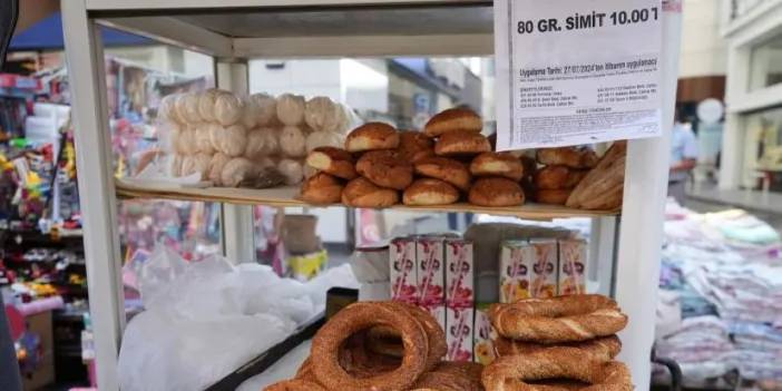 Samsun’da zamlanan simide açıklamada geldi