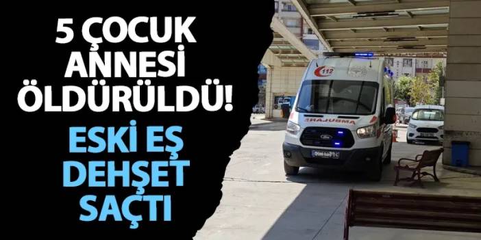 Siirt’te 5 çocuk annesi öldürüldü! Eski eş dehşet saçtı