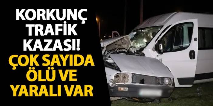 Denizli’de korkunç trafik kazası! Çok sayıda ölü ve yaralılar var