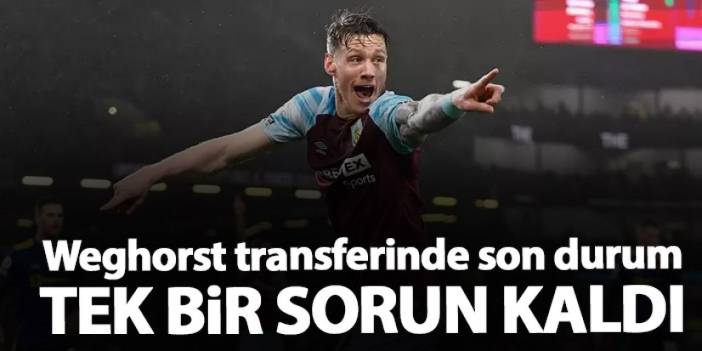 Trabzonspor'a Weghorst transferinde son durum! Tek sorun...