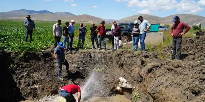 Bayburt'ta çiftçiler çileden çıktı! Tepki gösterdiler