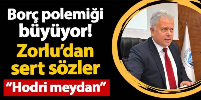 Ortahisar Belediyesi Meclis Başkan Vekili Cüneyt Zorlu'dan sert sözler! "Hodri meydan!"