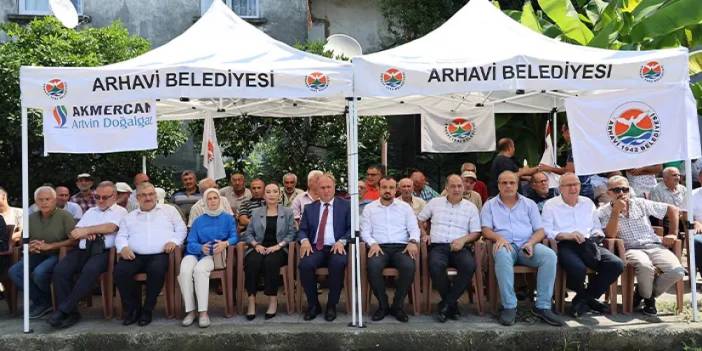 Artvin'de doğalgaz çalışmaları başladı