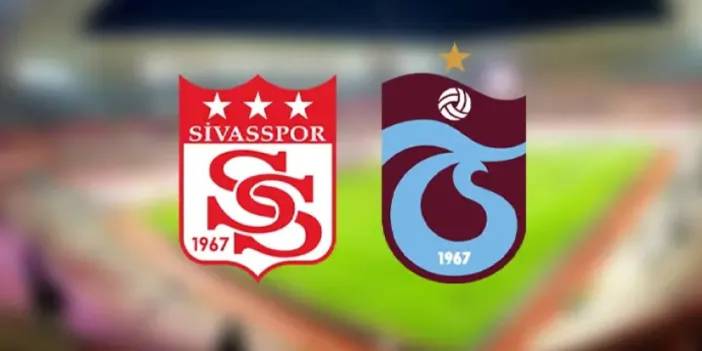 Trabzonspor'un rakibi Sivasspor! İşte muhtemel 11