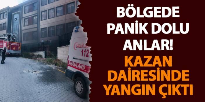 Artvin’de panik dolu anlar! Kazan dairesinde yangın çıktı