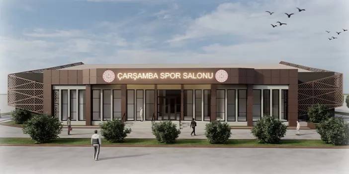 Samsun Çarşamba'ya yeni spor salonu