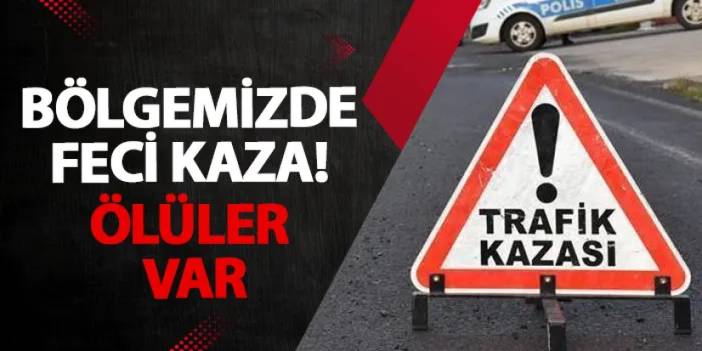 Ordu’da feci kaza! Ölüler var