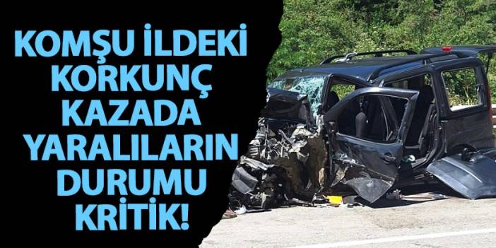 Giresun’daki korkunç kazada yaralıların durumu kritik!