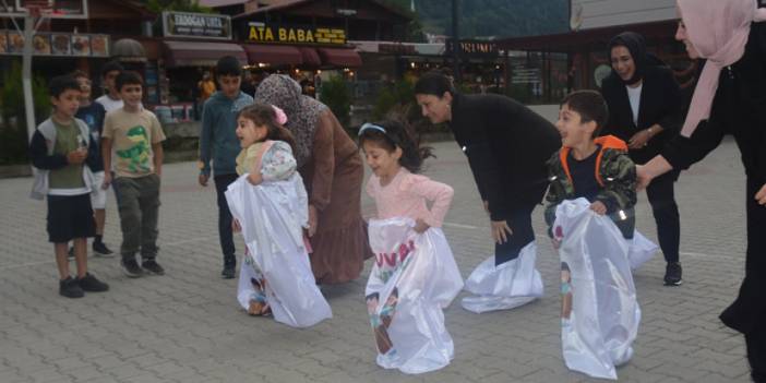 Çaykara'da çocuk şenliği düzenlendi