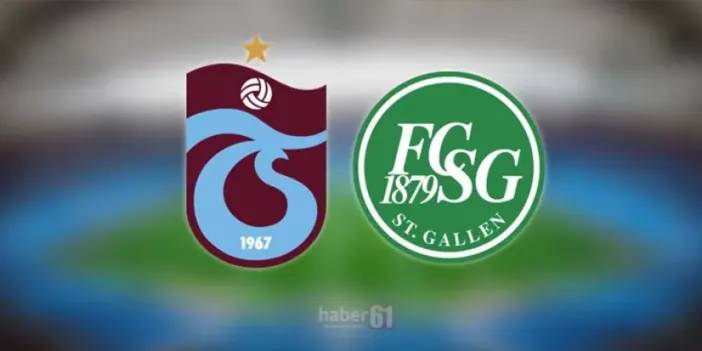 St. Gallen - Trabzonspor maçı yayıncısı belli oldu