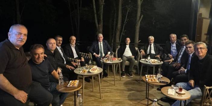 İYİ Parti Genel Başkanı Dervişoğlu'ndan Hacıkerimoğlu'na geçmiş olsun ziyareti