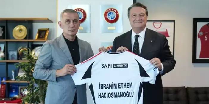 Beşiktaş Başkanı Arat'tan TFF Başkanı Hacıosmanoğlu'na ziyaret