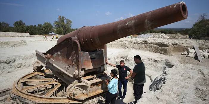 Çanakkale'de Tarihi Osmanlı top mevzileri ziyarete açık hale getirildi