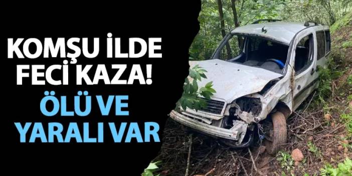 Giresun’da feci kaza! Ölü ve yaralı var