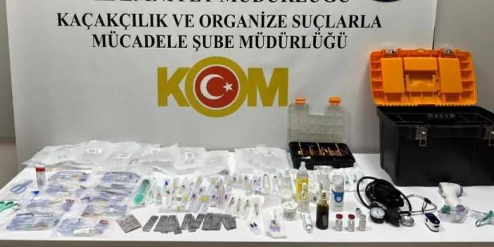 Samsun’da sağlıksız ortamda ilaç ve tıbbi malzeme ele geçti