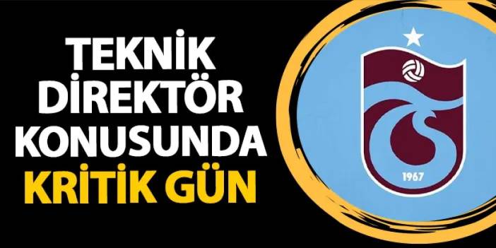 Trabzonspor'da kritik gün! Görüşme yapılacak