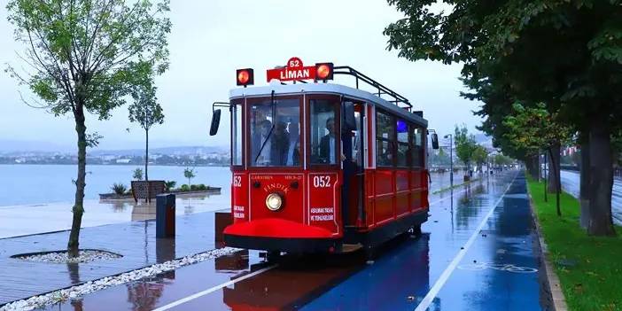 Ordu'da 3 yıldır hizmet gören ''nostaljik tramvay'' rağbet görüyor!