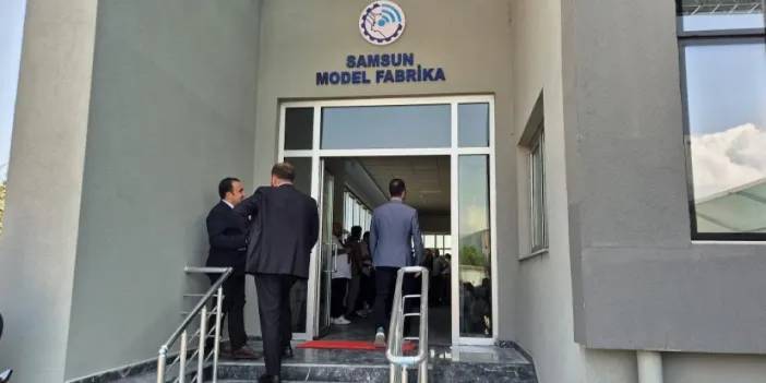 Samsun’da model farika açıldı!