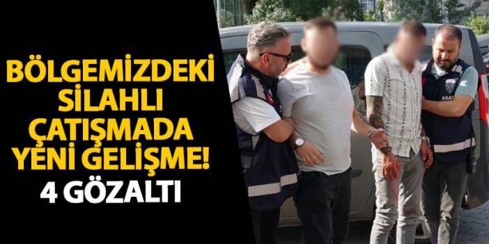 Samsun’daki silahlı çatışmada yeni gelişme! 4 gözaltı