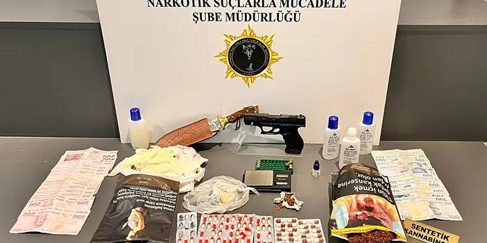 Samsun'da narkotik operasyonu! 7 Şüpheli yakalandı