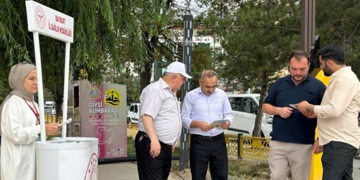 Bayburt'ta vatandaşların merakını giderdiler