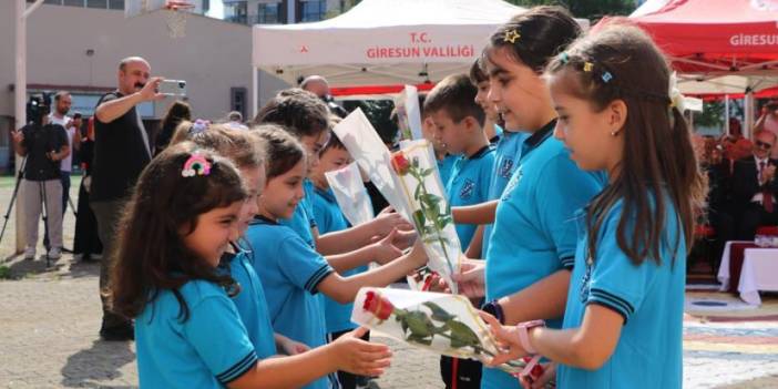 Giresun'da 66 bin 828 öğrencinin yeni eğitim yılı heyecanı!