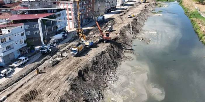 Samsun’da taşkınların önüne geçilecek