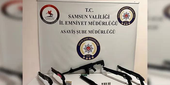 Samsun'da asayiş operasyonu! 14 gözaltı