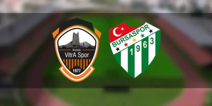 Bozüyük Vitraspor - Bursaspor maçı izle: Ne zaman, hangi kanalda? Maç kadrosu, ilk 11'ler