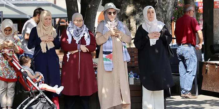 Trabzon'da Ayşenur Ezgi için gıyabi cenaze namazı kılındı!