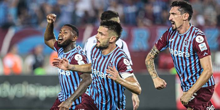 10 kişi bileği bükülmedi! Trabzonspor 1-1 Beşiktaş