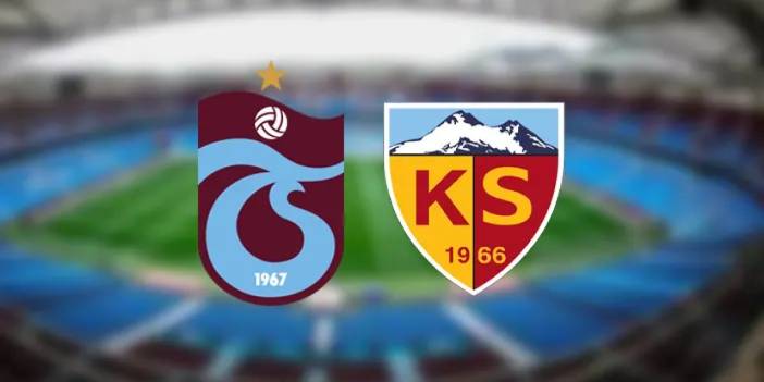 Trabzonspor - Kayserispor maçı ne zaman, saat kaçta, hangi kanalda?