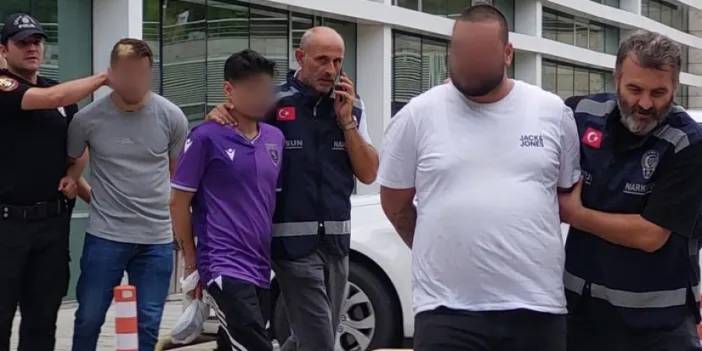 Samsun zehir tacirlerine operasyon! 5 kişi tutuklandı